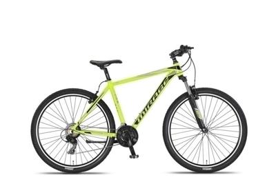 Umit Mirage Oversized MTB 29 Inch 50 cm Unisex 21V V Brakes Lime/Zwart Umit Mirage Oversized MTB 29 Inch 50 cm Unisex 21V V Brakes Lime/Zwart