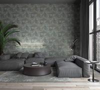 Noordwand behang vintage deluxe graphic circle look grijs en bruin - thumbnail