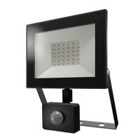 Lumos LED Breedstraler - met Bewegingssensor en Schemerschakelaar - 30 Watt - 2830 lumen - 6500K daglicht wit - IP65 waterdicht - thumbnail