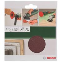 Bosch Accessoires 5-delige schuurbladset voor boormachine Ø125mm | G40 | Rw | Ongeperf | Span - 2609256B48 - thumbnail