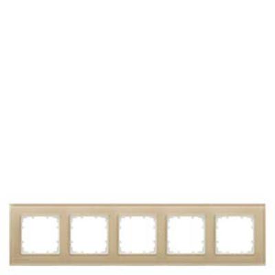 Siemens 5TG12054 Frame 5-voudig Delta Platina Schakelmateriaal 1 stuk(s)