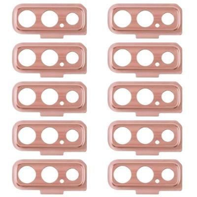 10 STKS camera lens cover voor Galaxy A7 (2018) A750F/DS (roze)