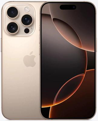 Refurbished iPhone 16 Pro 128 GB Goud Als Nieuw