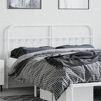 Hoofdbord metaal wit 160 cm - thumbnail