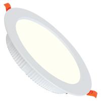 LED Downlight Inbouw Rond 12W - Natuurlijk Wit 4200K - Ø120mm - Mat Wit Aluminium - thumbnail