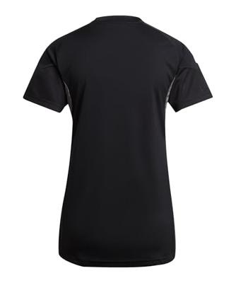 adidas Tiro 25 Competition Trainingsshirt Dames Zwart Grijs Wit adidas Tiro 25 Competition Trainingsshirt Dames Zwart Grijs Wit