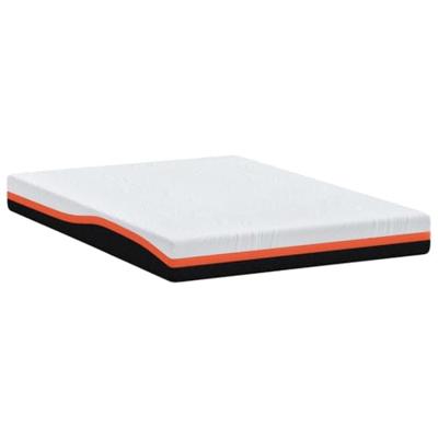 Matrassen Wit, Grijs 140 x 200 cm 100% polyester jacquard stof Matrassen Wit, Grijs 140 x 200 cm 100% polyester jacquard stof