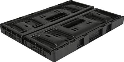 Steco Kunststof klapkrat klein 20 liter opvouwbaar zwart