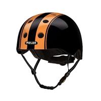 Melon helm urban active double orange black glossy m-l - thumbnail