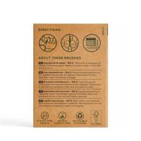 Georganics Interdental brush iso-2 beechwood 1 Stuks - thumbnail