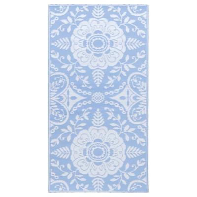 VidaXL Buitenkleed arakil 160x230 cm pp babyblauw