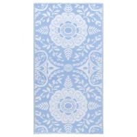 VidaXL Buitenkleed arakil 160x230 cm pp babyblauw - thumbnail