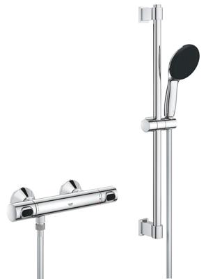 GROHE QuickFix Precision Flow Thermostatische douchemengkraan Chroom