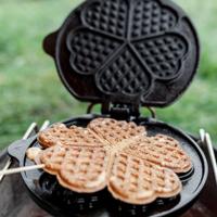Petromax Rotating Waffle Iron wf-tx wafelijzer - thumbnail