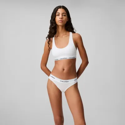 Calvin Klein Bralette dames - Top - Katoenen BH Top met brede bandjes
