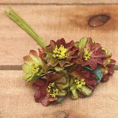 Bonbon doosjes - Chocolade doosje - Akelei bordeaux - 48 stuks