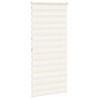 VidaXL Zebra rolgordijn 110x200 cm stofbreedte 105,9 cm marmerbeige - thumbnail