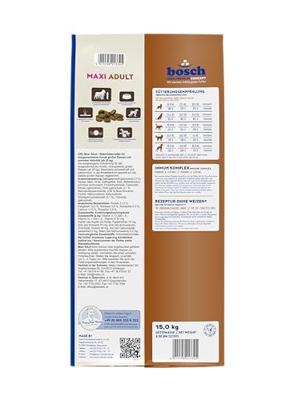 Bosch Maxi Adult hondenvoer 15 kg + 3 kg gratis - thumbnail