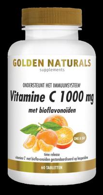 Golden Naturals Vitamine C 1000mg met bioflavonoïden Golden Naturals Vitamine C 1000mg met bioflavonoïden