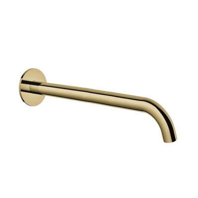 Wastafelkraan Uitloop Hotbath Cobber Rond 30 cm Gepolijst Messing Living Colours