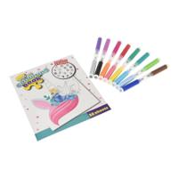 Kleurboek met Stempelstiften, 16st - thumbnail