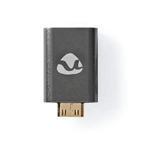 Nedis HDMI-Adapter | HDMI Male / HDMI Mini-Connector | HDMI Female / HDMI Output | 1 stuks - CVTB34906GY CVTB34906GY - thumbnail