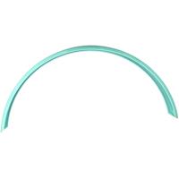 TOM achterspatbord Urban 28 inch 60 mm staal turquoise - thumbnail