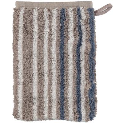 Cawö Cawö Noblesse Lines Streifen Washandje graphit