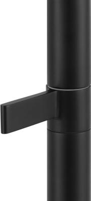 Ben Anello fonteinkraan met hendel rechts mat zwart