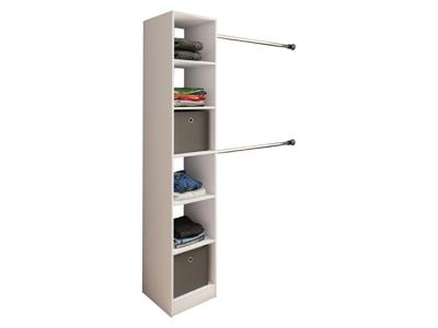 VCM Kledingkast Dacho (Kledingrek 2 stangen, Wit) VCM Kledingkast Dacho (Kledingrek 2 stangen, Wit)