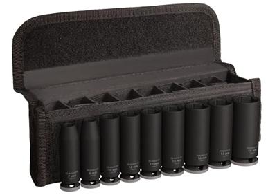 Bosch Accessoires 9-delige Krachtdoppenset 63 mm | 7, 8, 10, 12, 13, 15, 16, 17, 19 mm - 2608003037 Bosch Accessoires 9-delige Krachtdoppenset 63 mm | 7, 8, 10, 12, 13, 15, 16, 17, 19 mm - 2608003037