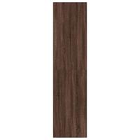 Kledingkast 30x50x200 cm bewerkt hout bruin eikenkleur - thumbnail