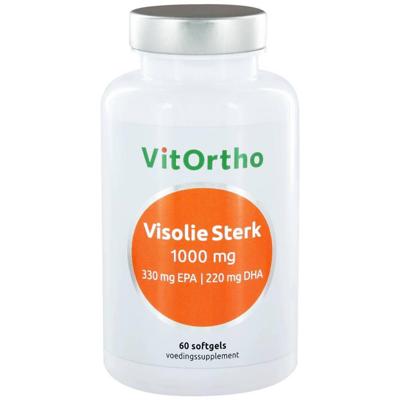 VitOrtho Visolie Sterk 1000mg Softgels VitOrtho Visolie Sterk 1000mg Softgels