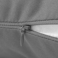 Buitenkussens 45x45 cm grijs 2 st - thumbnail