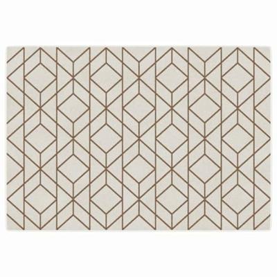 VidaXL Vloerkleed voor binnen buiten laagpolig 160x230 cm meerkleurig