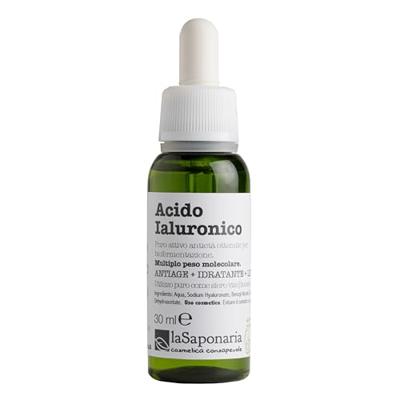 Gezichtsserum met Hyaluronzuur La Saponaria Hyaluronic 30 ml