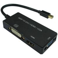 VALUE adapterkabel Mini DisplayPort - VGA / DVI / HDMI, v1.2, Actief - thumbnail