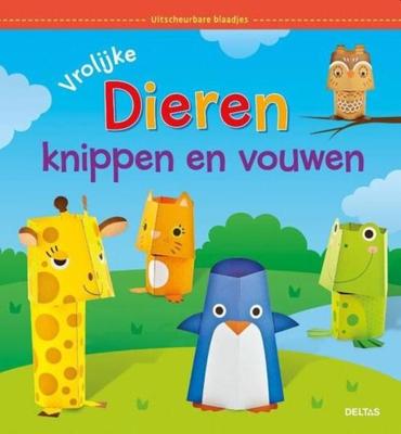 Vrolijke Dieren Knippen En Vouwen Vrolijke Dieren Knippen En Vouwen