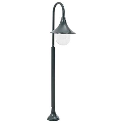 VidaXL Paalverlichting tuin e27 120 cm aluminium donkergroen