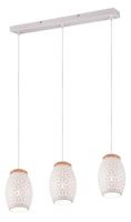 Trio Witte hanglampBidar 3-lichts - R31573031 - thumbnail