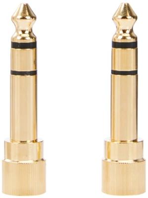 DeLOCK 65983 kabeladapter/verloopstukje 6.35mm 3.5mm Goud - thumbnail