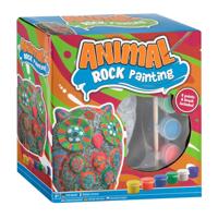 Creative Craft Group Stenen schilderen uil verfset, 8dlg. - thumbnail