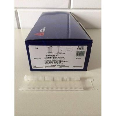 Dennison-pins 20 mm standaard Nylon 5000 Dennison-pins 20 mm standaard Nylon 5000