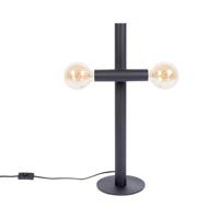 Zuiver Tafellamp 'Hawk' 2-lamps, kleur Zwart - thumbnail