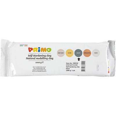 Creativ Company Zelfhardende klei, zwart, 1000 gr/ 1 doos
