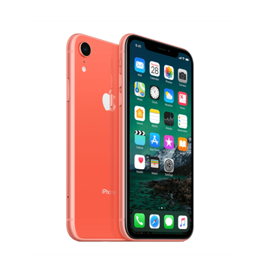 Refurbished iPhone XR 256 GB Koraal Als nieuw