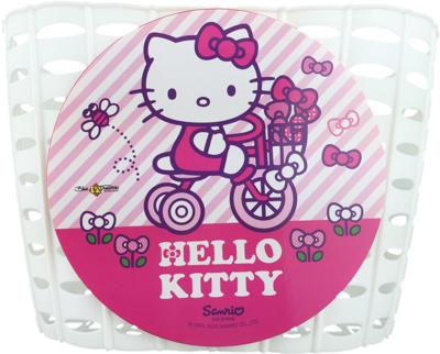 BIKE FASHION kindermand kids basket "hello kitty" plastic