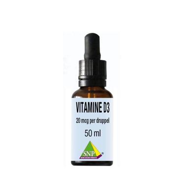 Snp Snp Vitamine D3 20mcg Druppels (50ml)