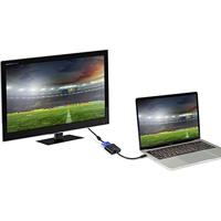 Renkforce RF-4679564 USB-C/VGA Adapter [1x USB-C stekker - 1x VGA-bus] Zwart 10.00 cm - thumbnail