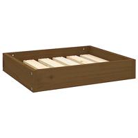 VidaXL Hondenmand 51,5x44x9 cm massief grenenhout honingbruin - thumbnail